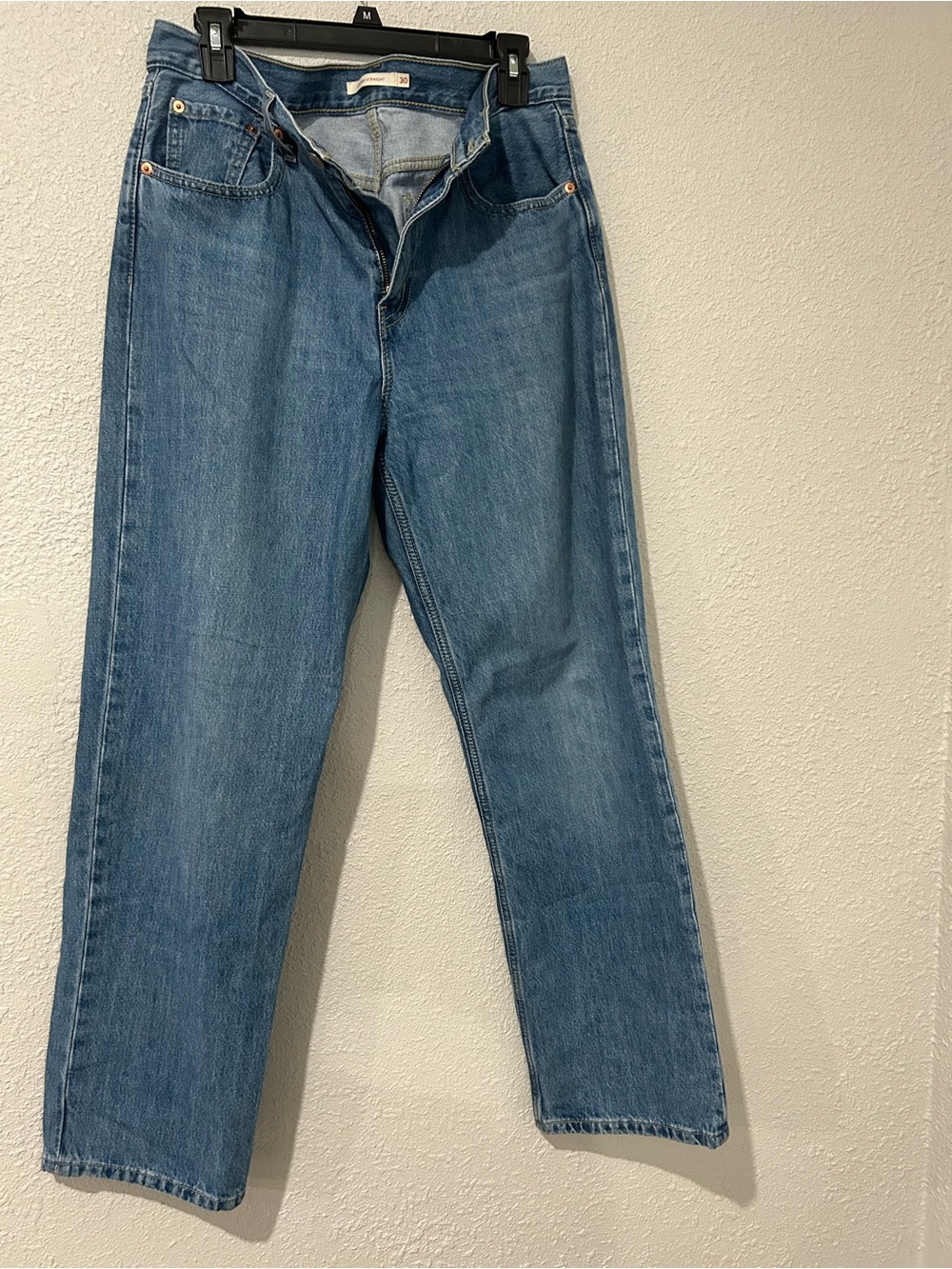 Levi's Light Blue Straight-Leg Jeans